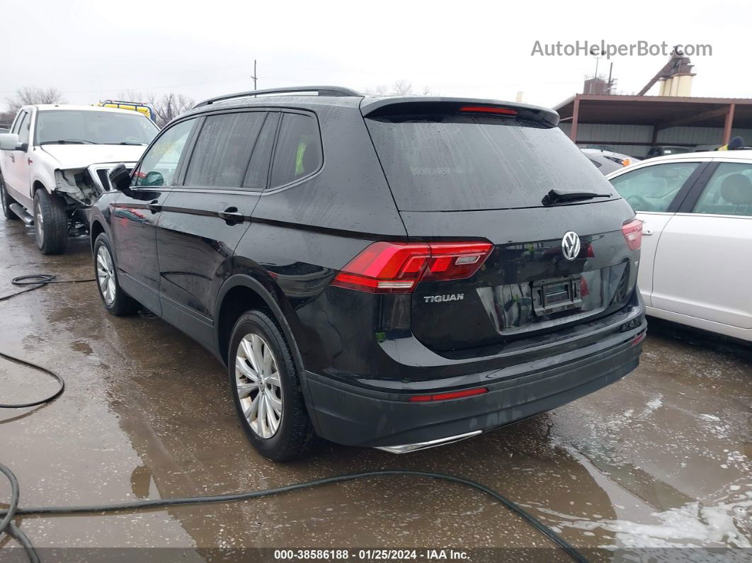 2018 Volkswagen Tiguan 2.0t S Black vin: 3VV1B7AX8JM112855