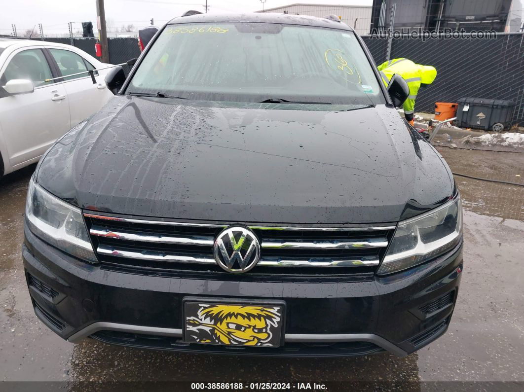 2018 Volkswagen Tiguan 2.0t S Black vin: 3VV1B7AX8JM112855