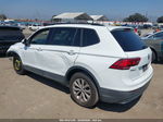 2019 Volkswagen Tiguan 2.0t S White vin: 3VV1B7AX8KM148238