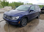 2021 Volkswagen Tiguan S Синий vin: 3VV1B7AX8MM036185