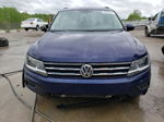 2021 Volkswagen Tiguan S Синий vin: 3VV1B7AX8MM036185