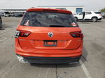 2018 Volkswagen Tiguan S Orange vin: 3VV1B7AX9JM016443