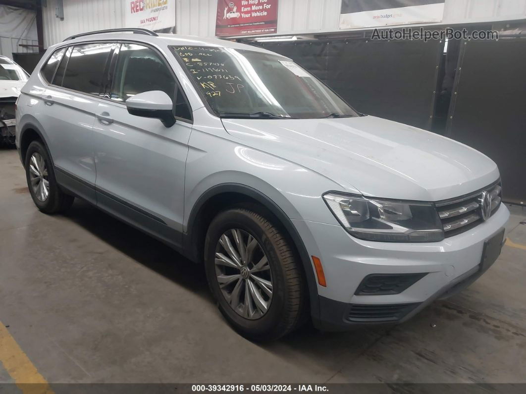 2018 Volkswagen Tiguan 2.0t S Синий vin: 3VV1B7AX9JM073659