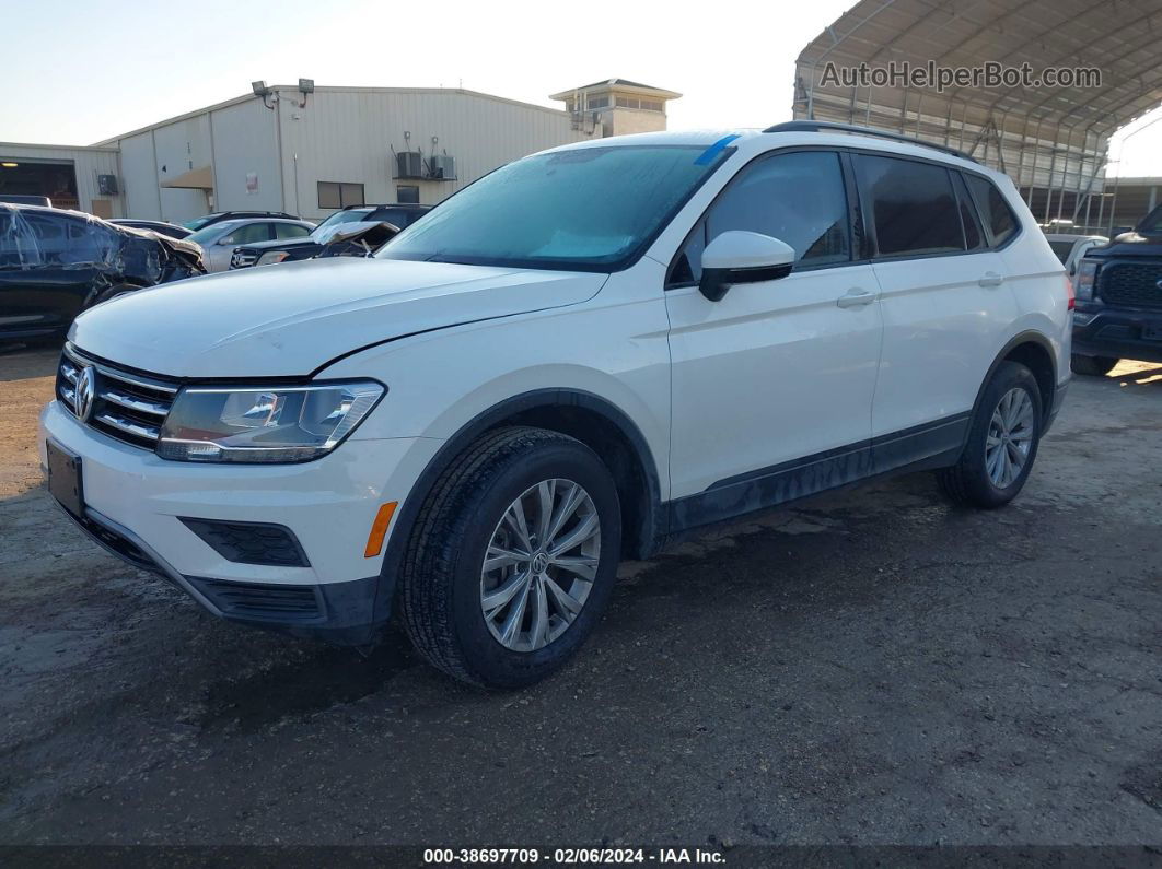 2019 Volkswagen Tiguan 2.0t S White vin: 3VV1B7AX9KM090236