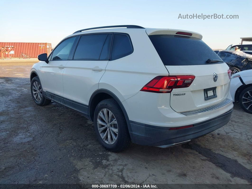 2019 Volkswagen Tiguan 2.0t S White vin: 3VV1B7AX9KM090236