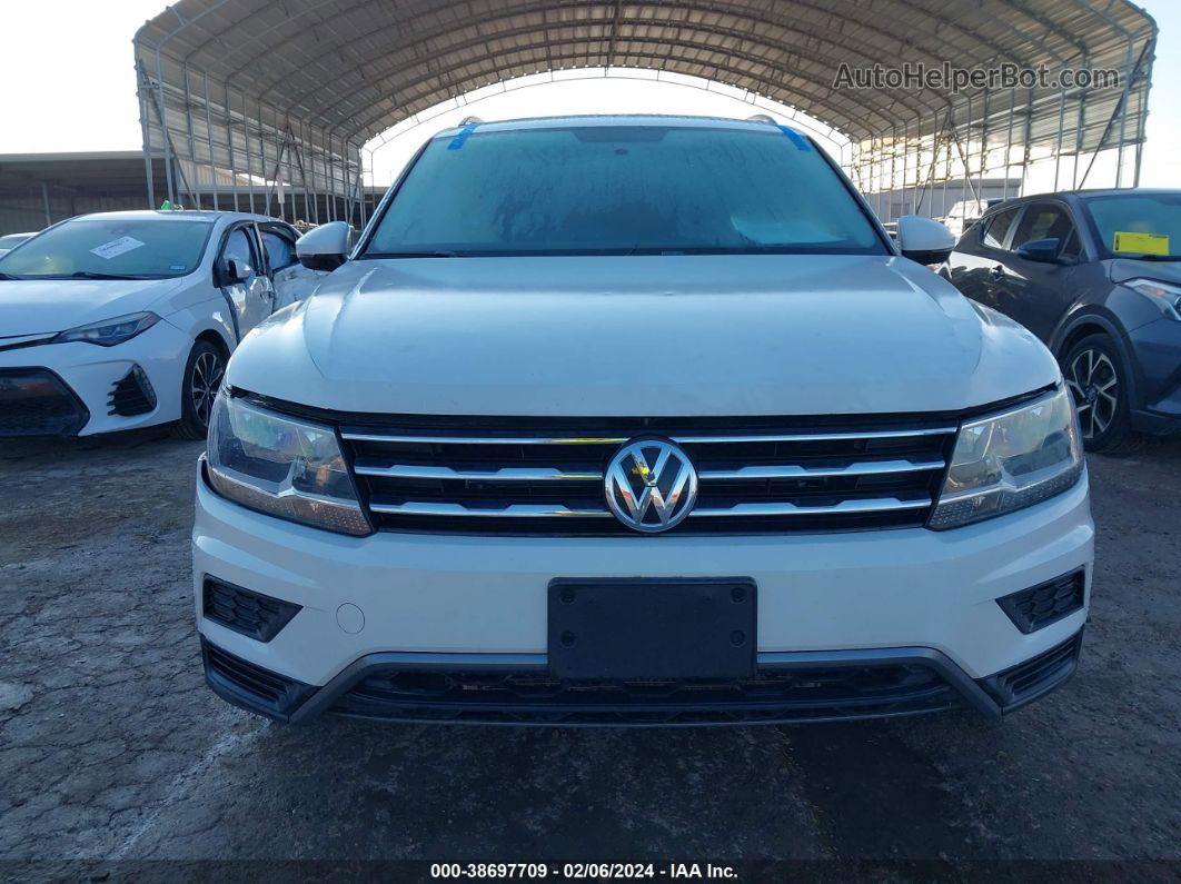 2019 Volkswagen Tiguan 2.0t S White vin: 3VV1B7AX9KM090236