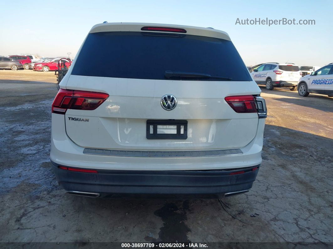 2019 Volkswagen Tiguan 2.0t S White vin: 3VV1B7AX9KM090236