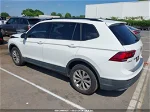 2019 Volkswagen Tiguan 2.0t S White vin: 3VV1B7AX9KM190384