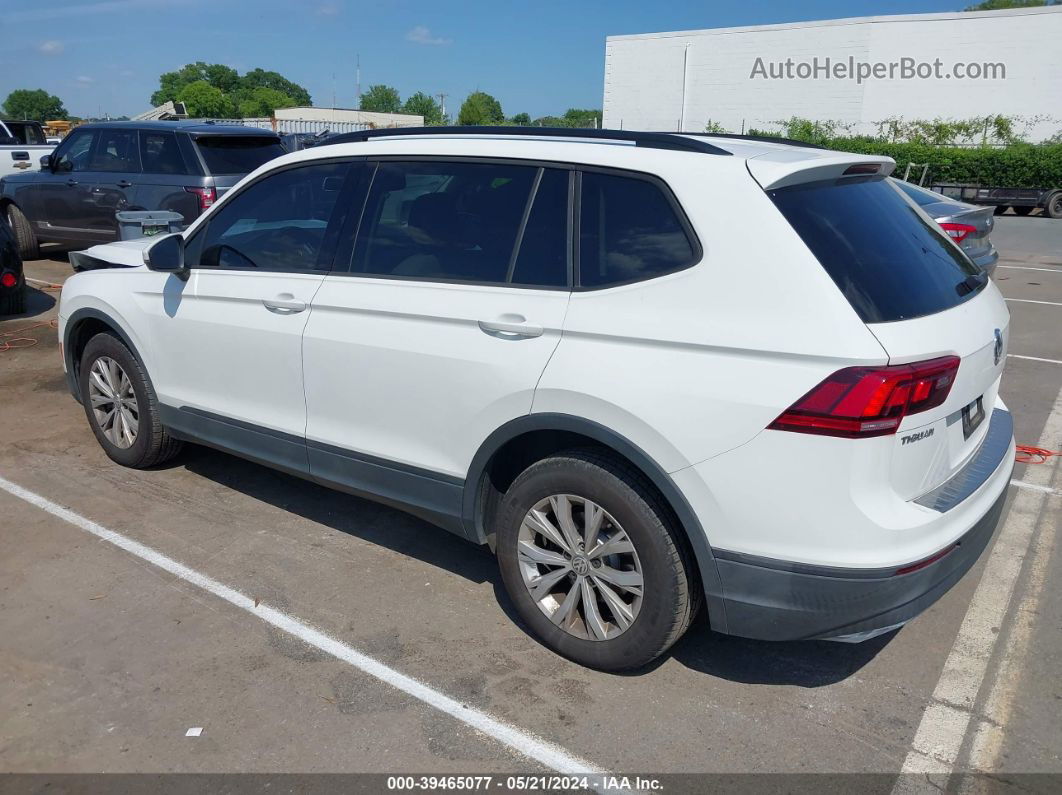 2019 Volkswagen Tiguan 2.0t S White vin: 3VV1B7AX9KM190384