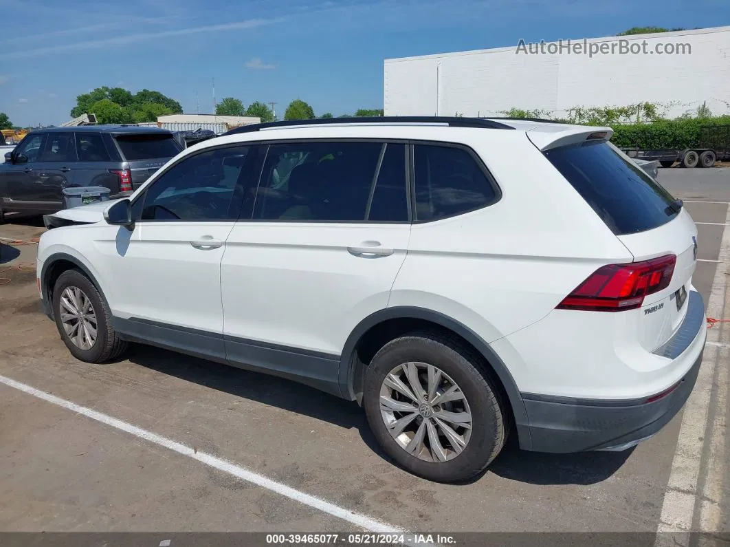 2019 Volkswagen Tiguan 2.0t S White vin: 3VV1B7AX9KM190384