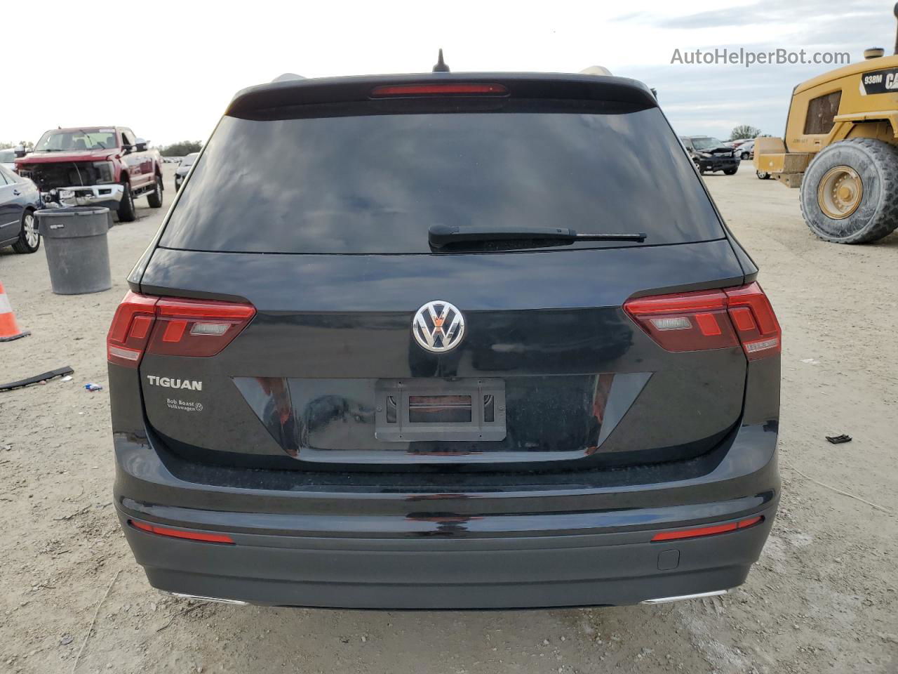 2021 Volkswagen Tiguan S Черный vin: 3VV1B7AX9MM110309