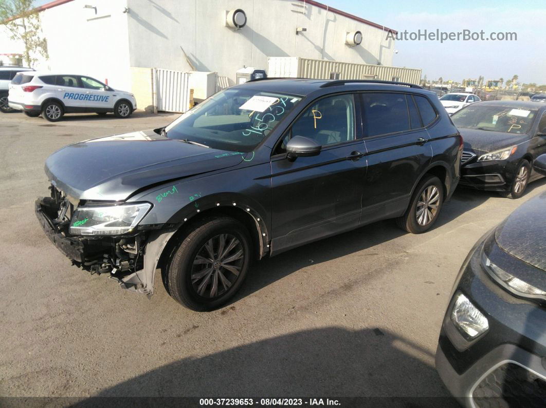 2018 Volkswagen Tiguan S Gray vin: 3VV1B7AXXJM092205