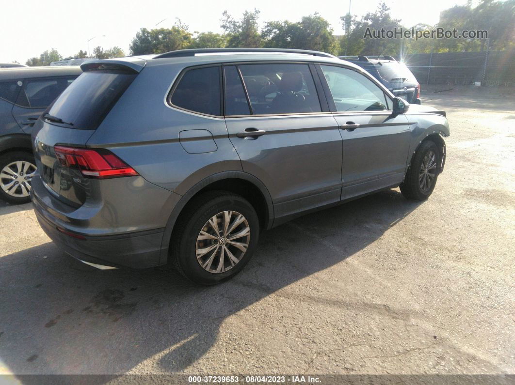 2018 Volkswagen Tiguan S Gray vin: 3VV1B7AXXJM092205