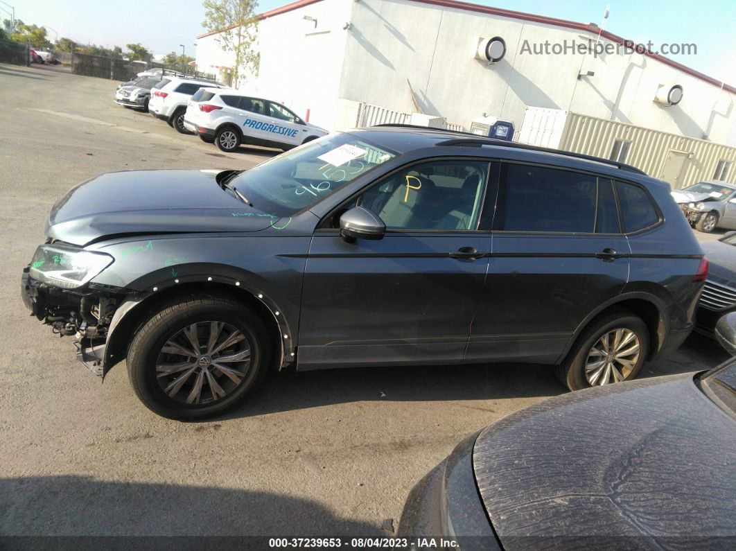 2018 Volkswagen Tiguan S Gray vin: 3VV1B7AXXJM092205