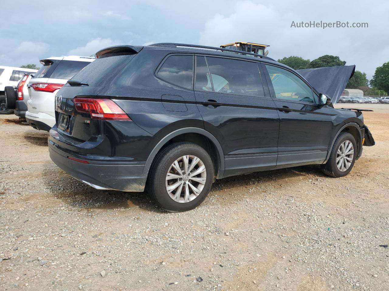 2018 Volkswagen Tiguan S Black vin: 3VV1B7AXXJM102117