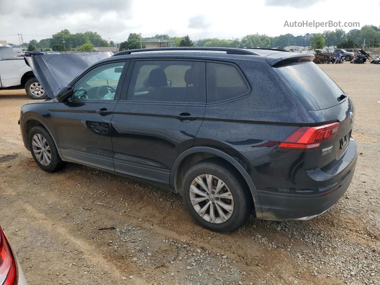 2018 Volkswagen Tiguan S Black vin: 3VV1B7AXXJM102117