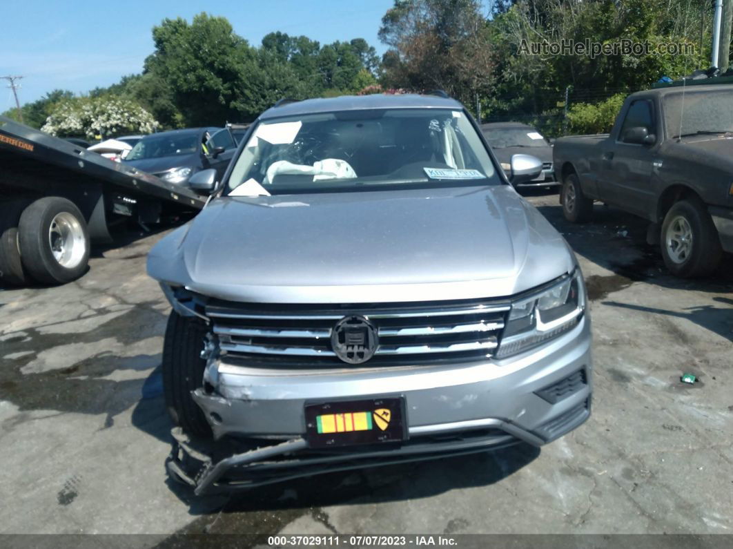 2019 Volkswagen Tiguan S Silver vin: 3VV1B7AXXKM090407