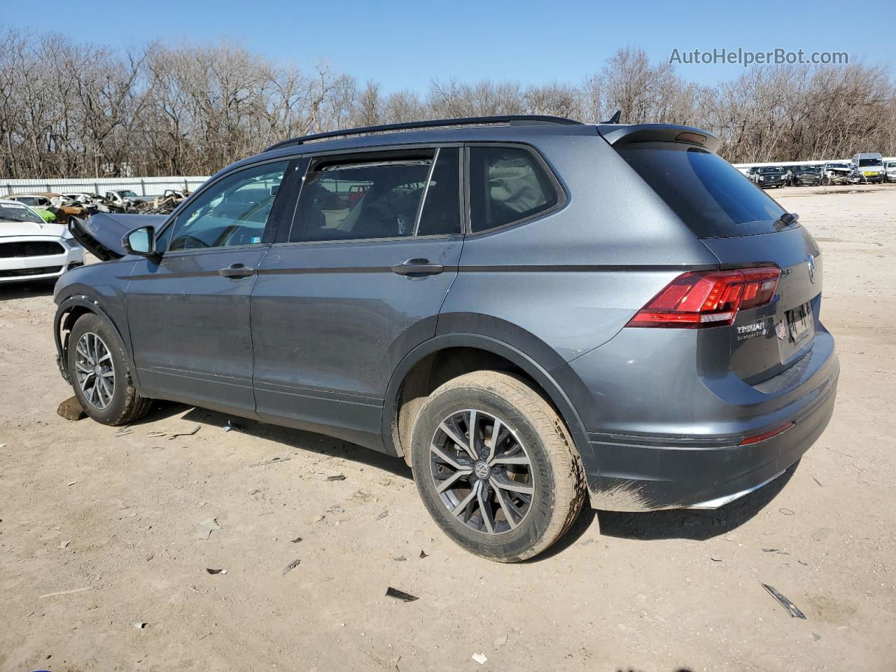 2021 Volkswagen Tiguan S Charcoal vin: 3VV1B7AXXMM001826