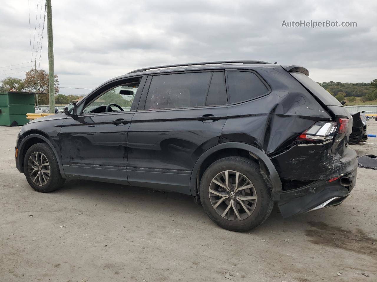 2021 Volkswagen Tiguan S Black vin: 3VV1B7AXXMM036723