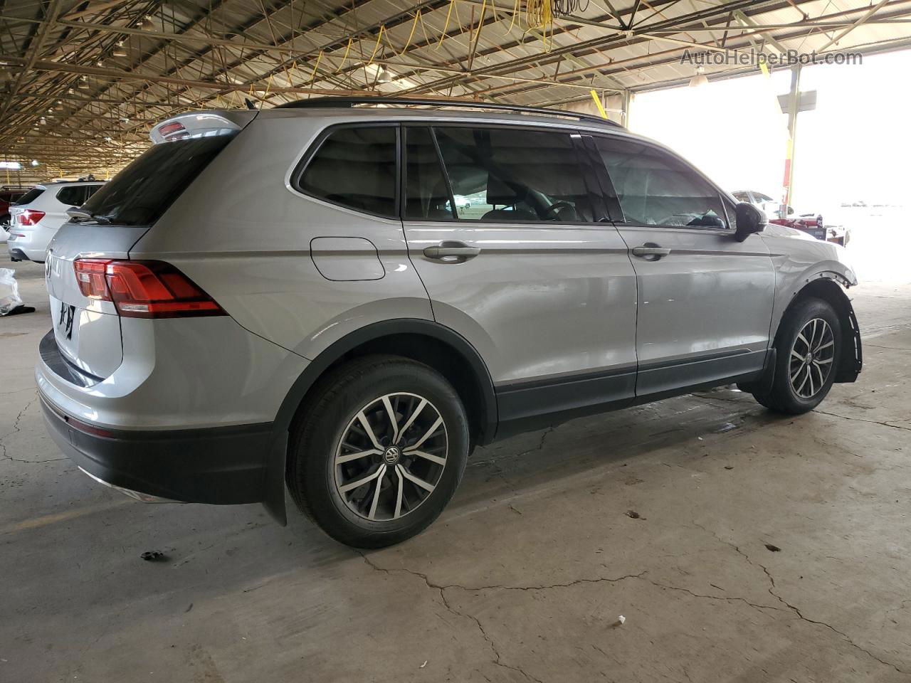 2021 Volkswagen Tiguan S Silver vin: 3VV1B7AXXMM067485