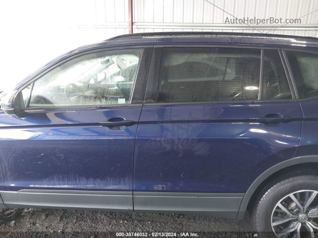 2021 Volkswagen Tiguan 2.0t S Blue vin: 3VV1B7AXXMM096579