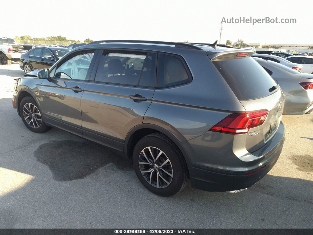 2021 Volkswagen Tiguan S Gray vin: 3VV1B7AXXMM136935