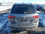 2018 Volkswagen Tiguan 2.0t Se/2.0t Sel Gray vin: 3VV2B7AX0JM019395