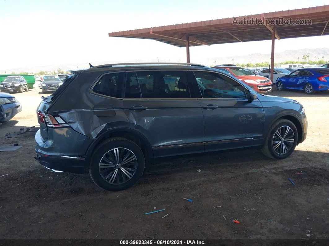 2018 Volkswagen Tiguan 2.0t Se/2.0t Sel Gray vin: 3VV2B7AX0JM038819