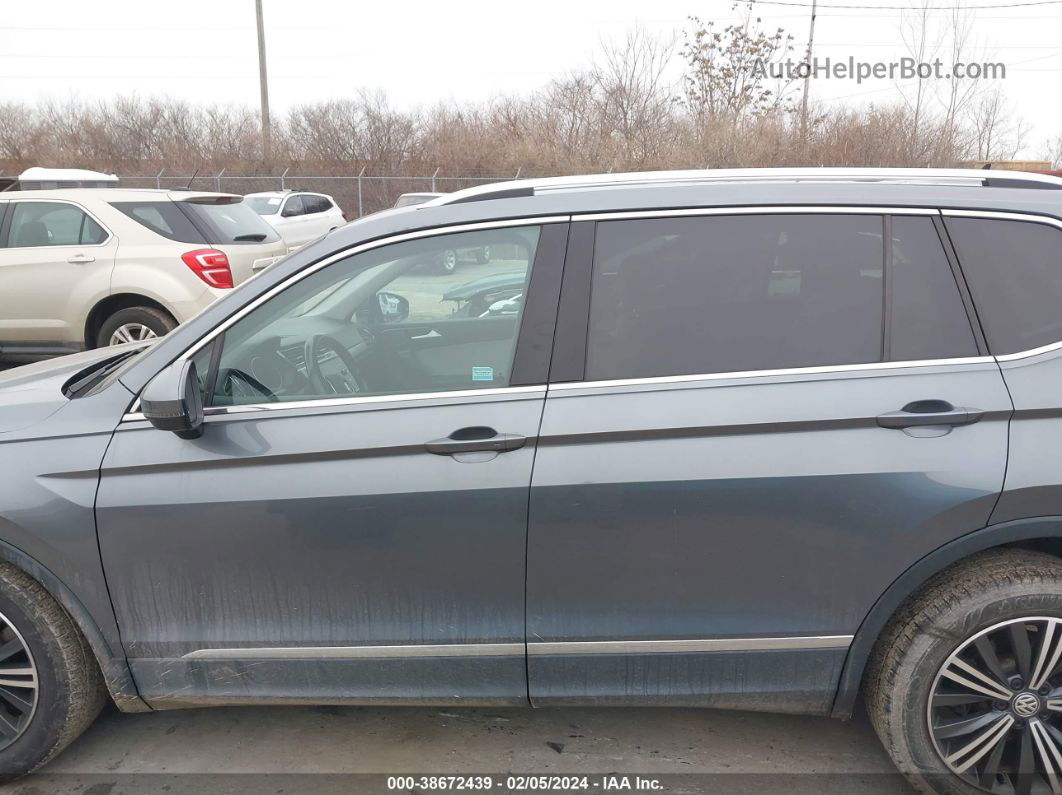 2018 Volkswagen Tiguan 2.0t Se/2.0t Sel Gray vin: 3VV2B7AX0JM044765