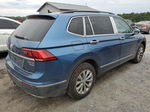 2018 Volkswagen Tiguan Se Blue vin: 3VV2B7AX0JM050601