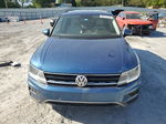 2018 Volkswagen Tiguan Se Blue vin: 3VV2B7AX0JM151198