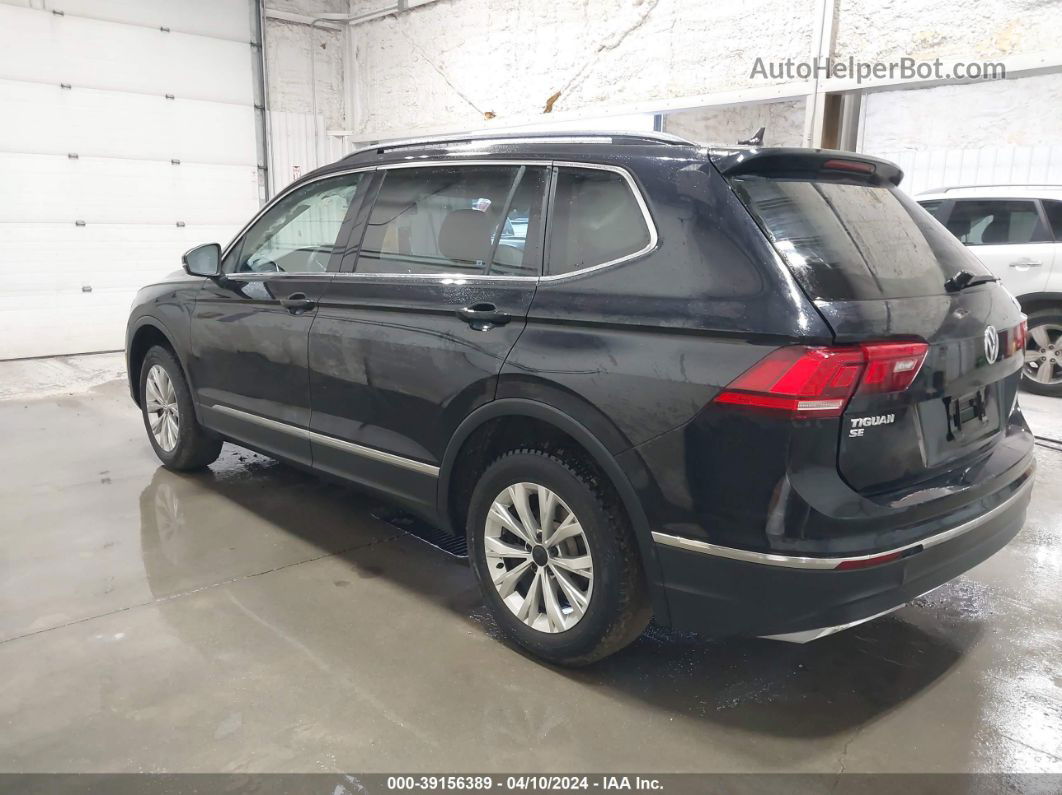 2018 Volkswagen Tiguan 2.0t Se/2.0t Sel Черный vin: 3VV2B7AX0JM152271