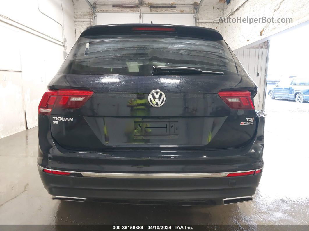 2018 Volkswagen Tiguan 2.0t Se/2.0t Sel Black vin: 3VV2B7AX0JM152271