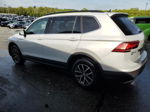 2019 Volkswagen Tiguan Se White vin: 3VV2B7AX0KM035758