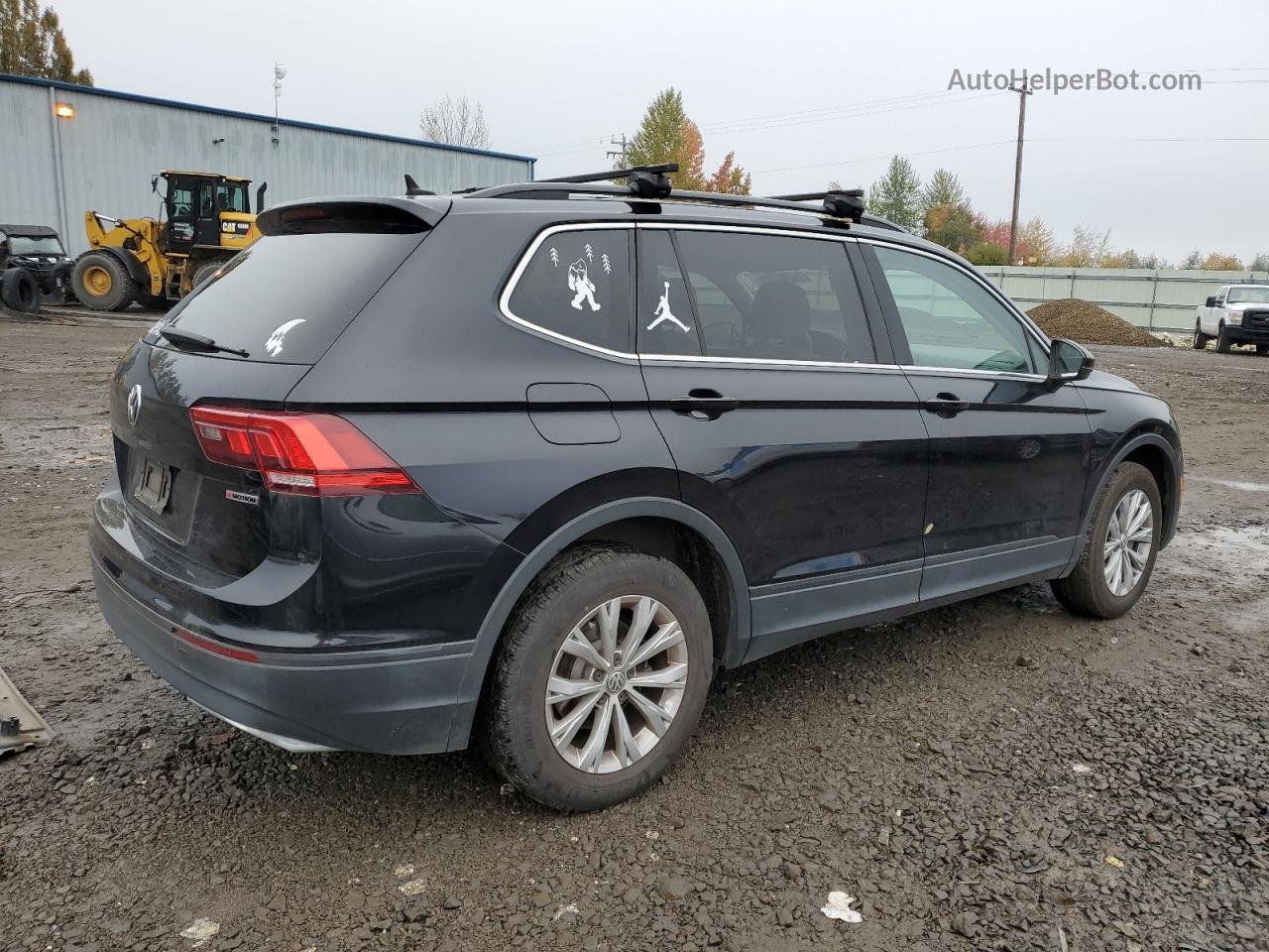 2019 Volkswagen Tiguan Se Black vin: 3VV2B7AX0KM046596