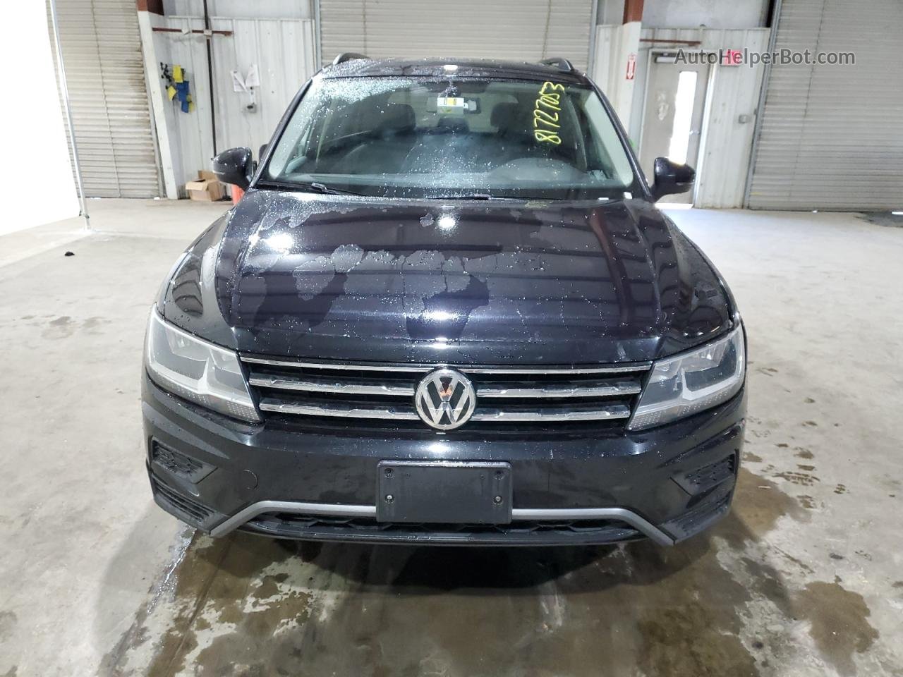 2019 Volkswagen Tiguan Se Black vin: 3VV2B7AX0KM165555