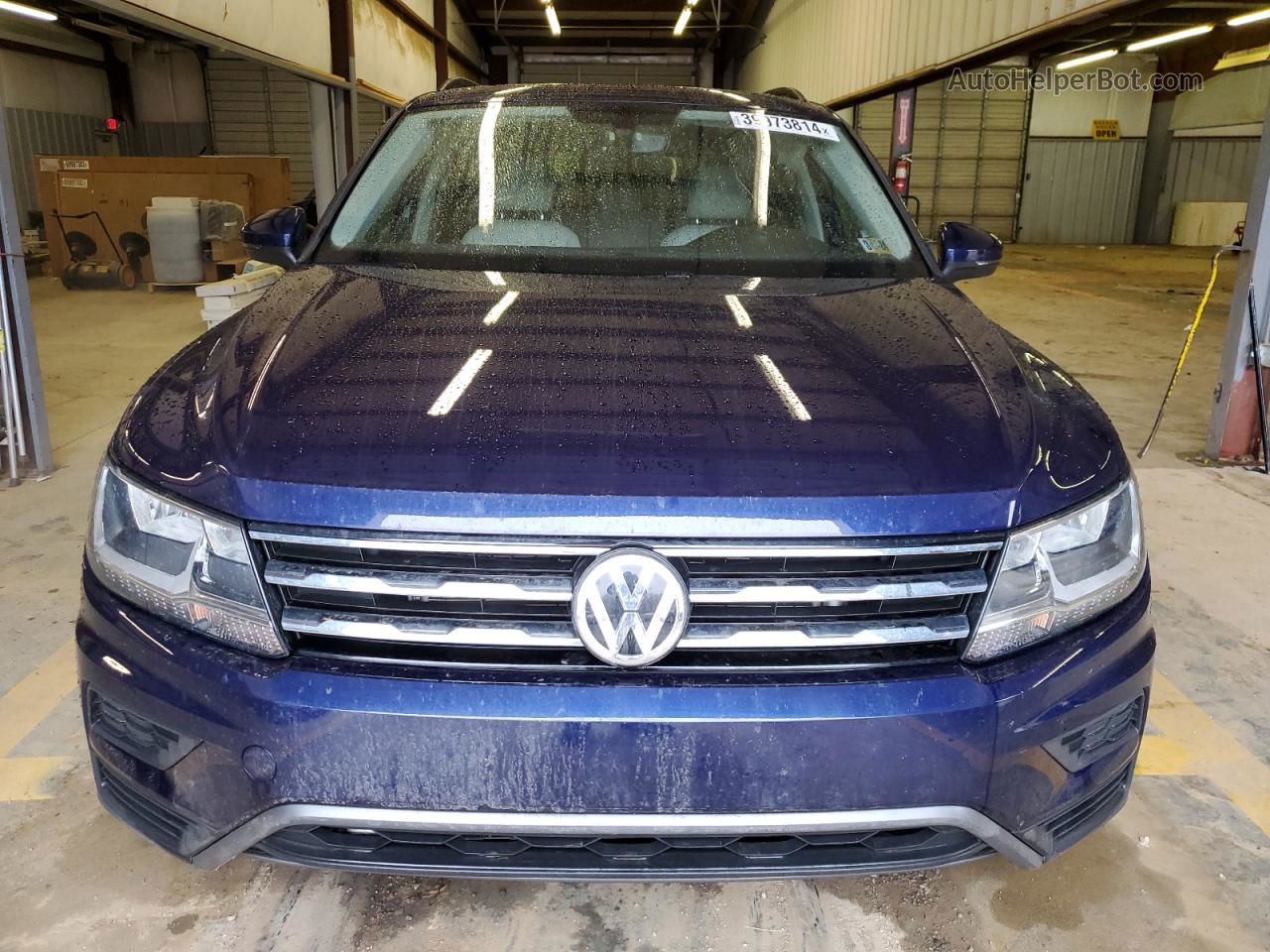 2021 Volkswagen Tiguan Se Blue vin: 3VV2B7AX0MM078094