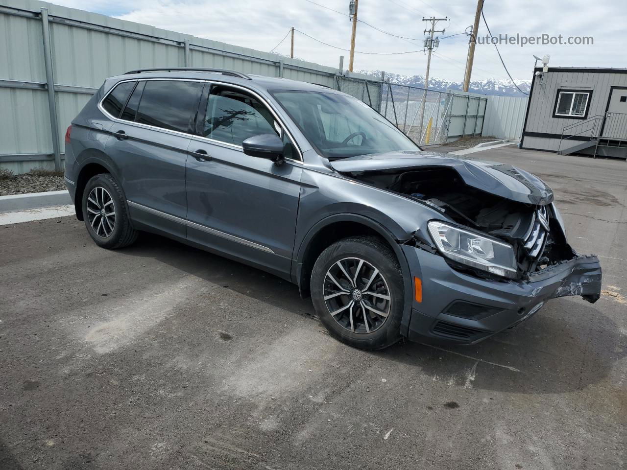 2021 Volkswagen Tiguan Se Charcoal vin: 3VV2B7AX0MM129996