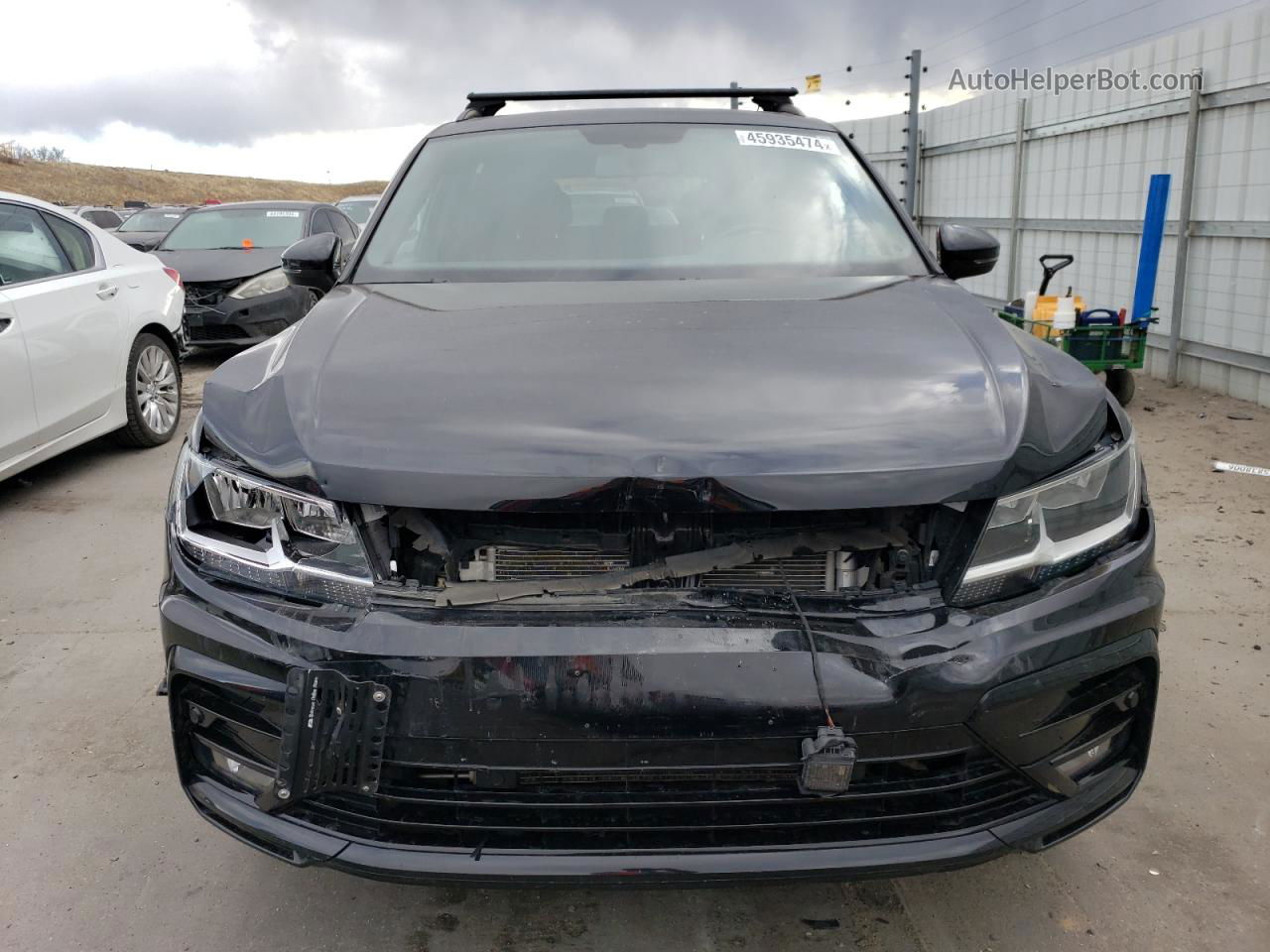 2021 Volkswagen Tiguan Se Black vin: 3VV2B7AX0MM134762