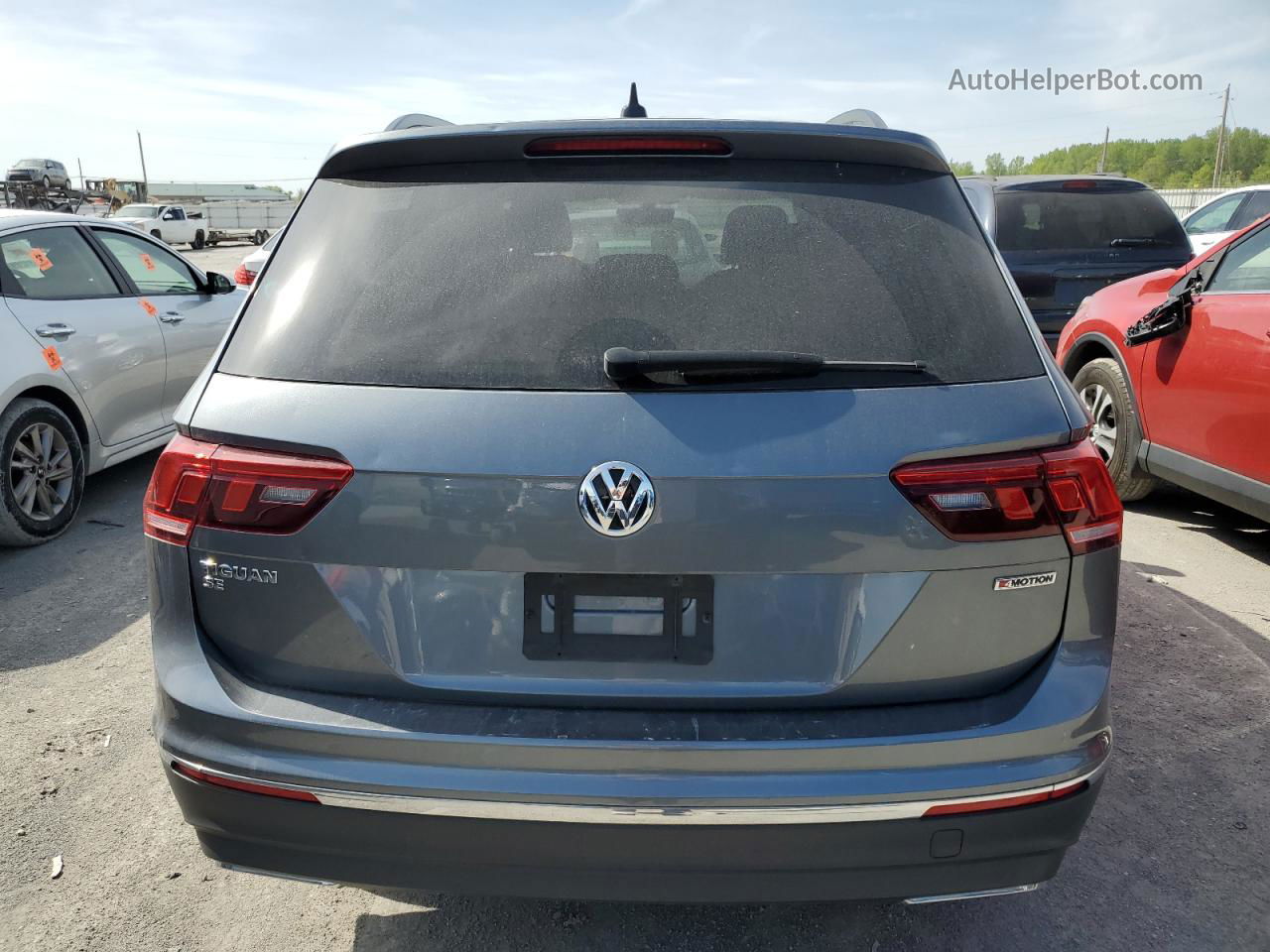 2021 Volkswagen Tiguan Se Gray vin: 3VV2B7AX0MM157524