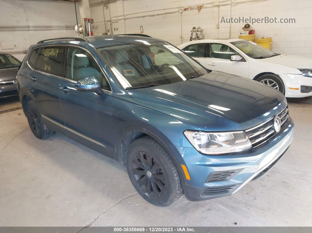 2018 Volkswagen Tiguan 2.0t Se/2.0t Sel Blue vin: 3VV2B7AX1JM069044