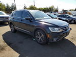 2018 Volkswagen Tiguan Se Black vin: 3VV2B7AX1JM079475