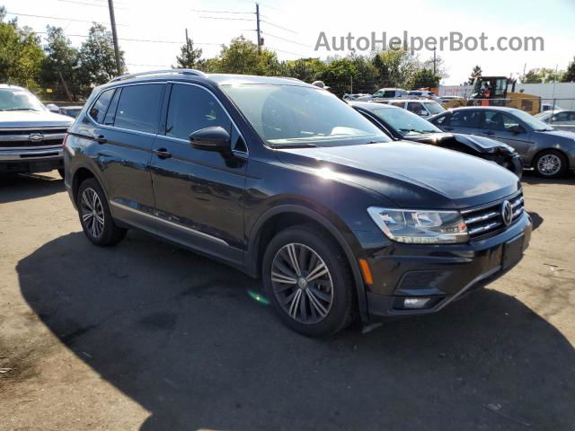 2018 Volkswagen Tiguan Se Black vin: 3VV2B7AX1JM079475