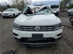 2018 Volkswagen Tiguan Se White vin: 3VV2B7AX1JM133843