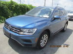 2018 Volkswagen Tiguan Sel/se Blue vin: 3VV2B7AX1JM170956