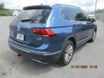 2018 Volkswagen Tiguan Sel/se Blue vin: 3VV2B7AX1JM170956