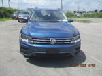 2018 Volkswagen Tiguan Sel/se Blue vin: 3VV2B7AX1JM170956