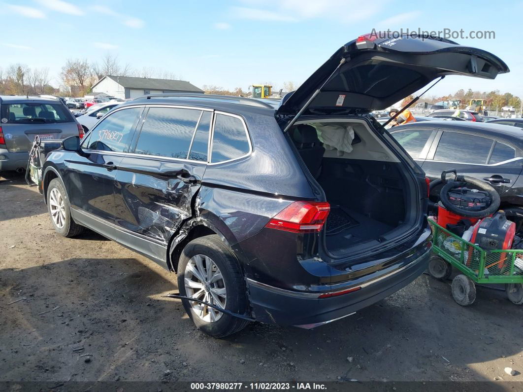 2018 Volkswagen Tiguan 2.0t Sel/2.0t Se Black vin: 3VV2B7AX1JM175249