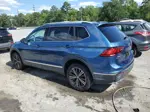 2019 Volkswagen Tiguan Se Синий vin: 3VV2B7AX1KM016393