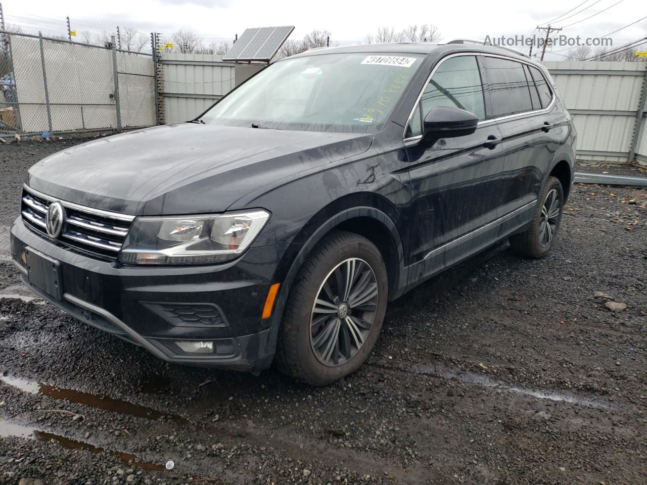 2019 Volkswagen Tiguan Se Black vin: 3VV2B7AX1KM057896